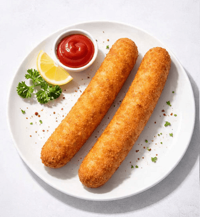 Battered Foot Long Sausages 