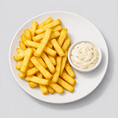 Chips & Garlic Sauce 