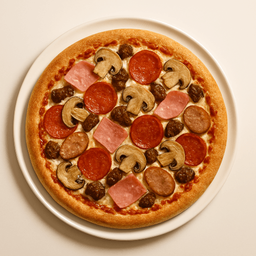 Mighty Meat Pizza 
