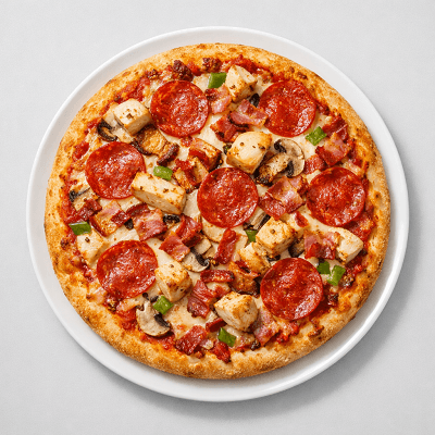 Mighty Deluxe Pizza 