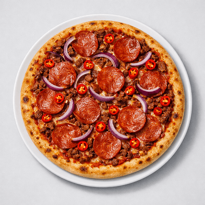 Inferno Bolognese Pizza 