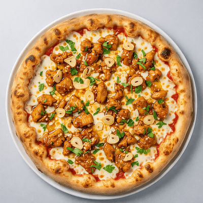 Chicken Tikka Pizza 
