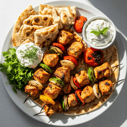 Chicken Plain Kebab 