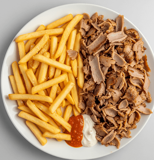 Kebab Chips Tray 