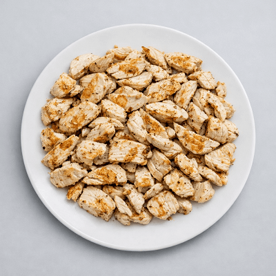 White Chicken Tray 